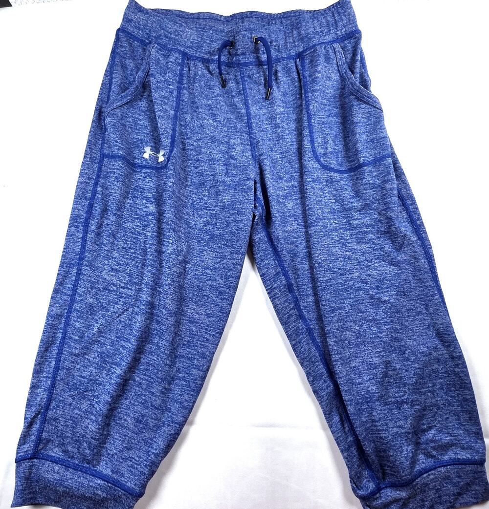 Under Armour Blue Capri Jogger Pants Size M